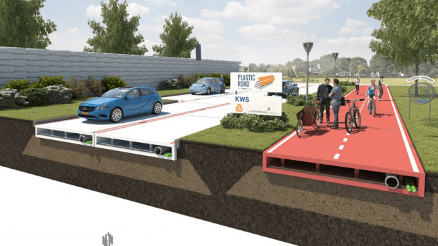 This Company Wants To Test Plastic Roads That Can Be Made In A Factory