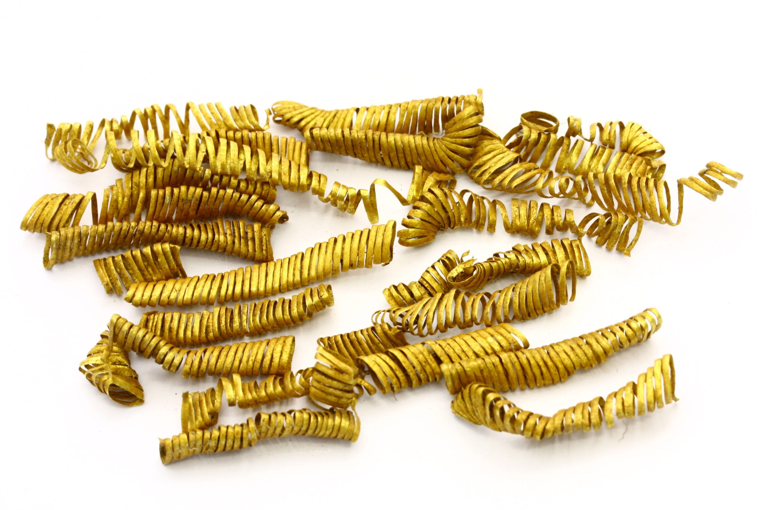Archaeologists Baffled By 2000 Tiny Gold Spirals Discovered In Denmark