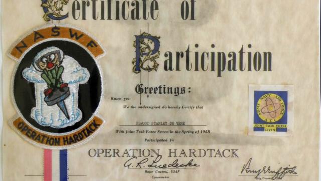 America Used To Give Out Weird Participation Awards For Nuclear Tests