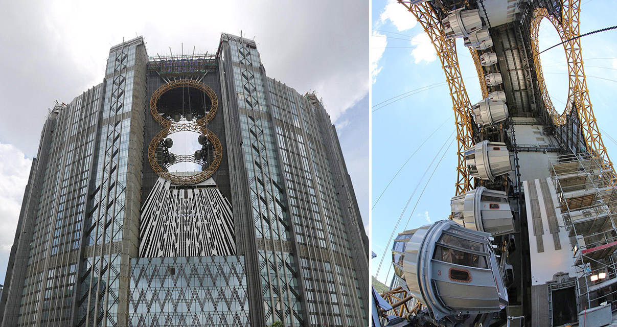 The World’s First Figure-8 Ferris Wheel Hangs 130m In The Air 
