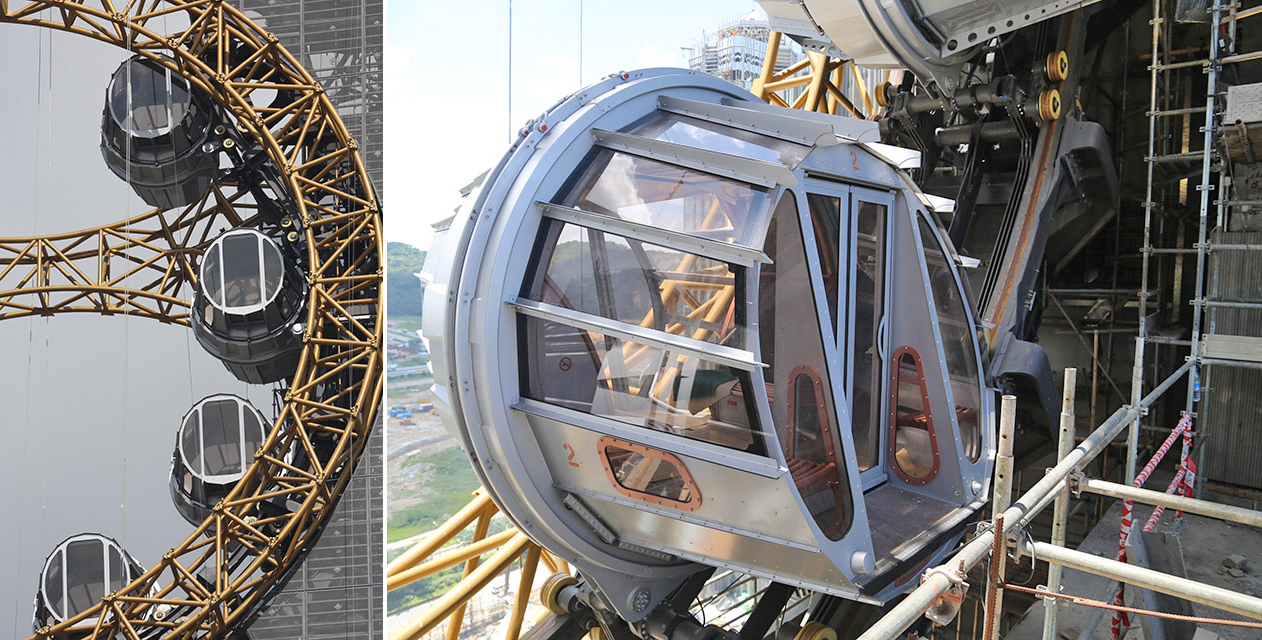 The World’s First Figure-8 Ferris Wheel Hangs 130m In The Air 