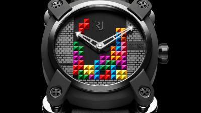 Stand Out In The Corporate World With This Geeky Tetris Watch