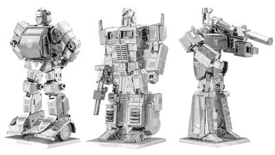 Transform A Thin Metal Sheet Into Optimus Prime, Bumblebee Or Megatron