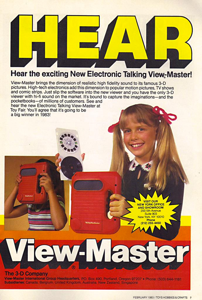 The Electronic Talking View-Master Was The Original Oculus Rift