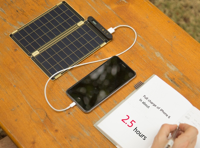 A Paper-Thin Solar Panel Can Charge Your Phone On The Go