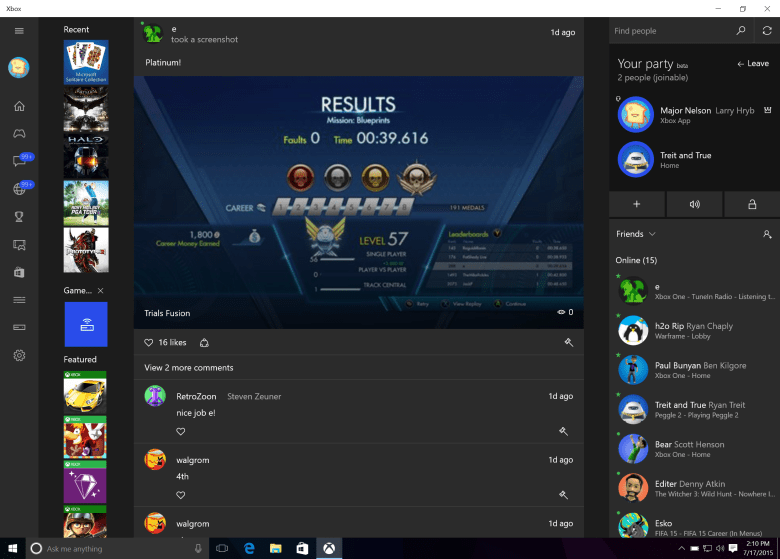 You Can Now Stream From Xbox One Using A Windows 10 PC Or Tablet