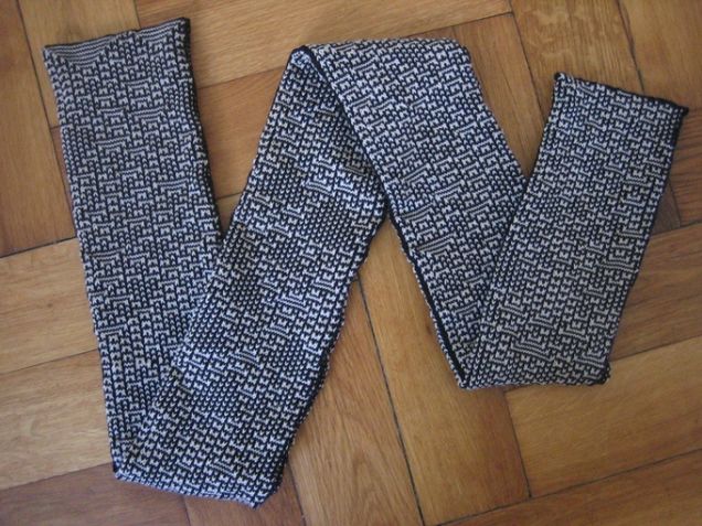 These Mathematical Scarves Are Designed By A Computer Algorithm 