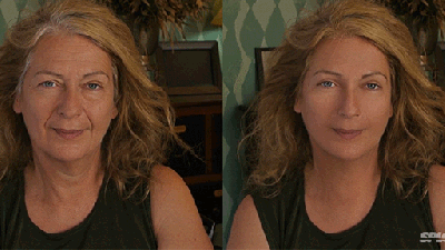 Incredible Special Effects Reduces The Age Of A Woman By Decades