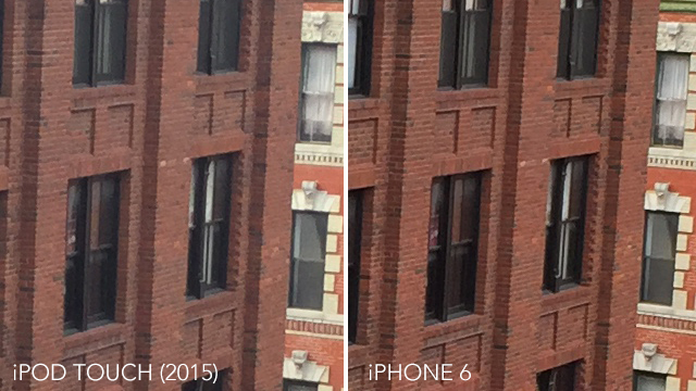 The Updated Camera On The iPod Touch Falls Short Of iPhone 6 Quality