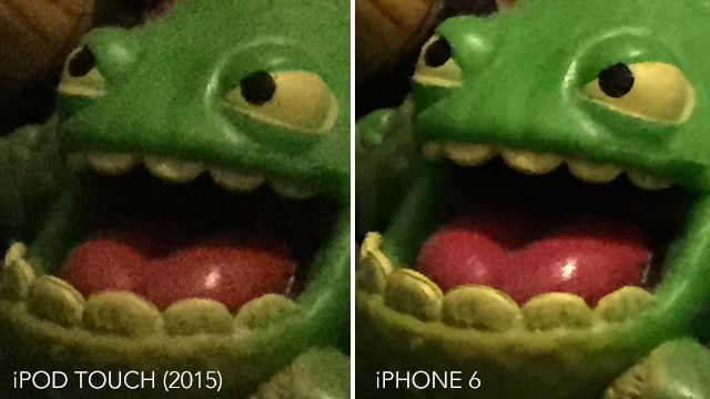 The Updated Camera On The iPod Touch Falls Short Of iPhone 6 Quality