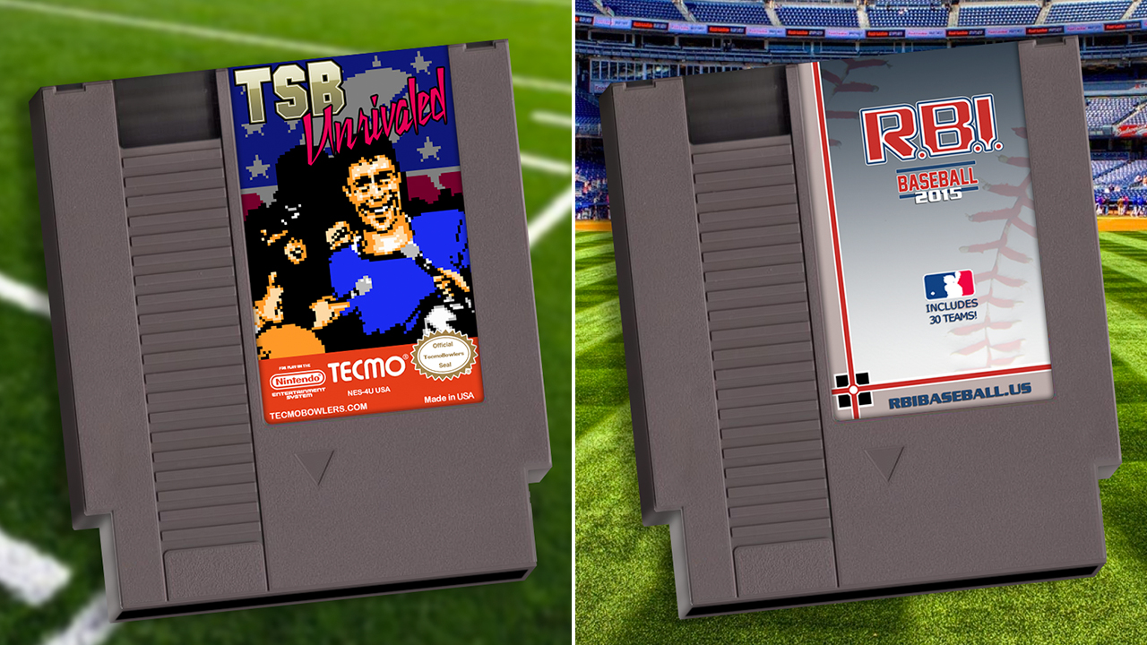 Tecmo Bowl - TECMO BOWL VS R.B.I. BASEBALL