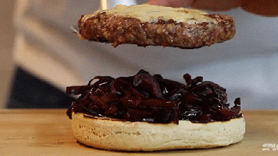 This Duck Burger Topped With Duck Confit Must Be So Decadent