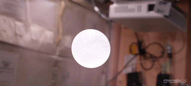What Would Happen If You Mix Alka-Seltzer With Water In Space