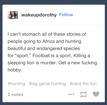 The Entire Internet Is Outraged Over The Hunting Of Cecil The Lion