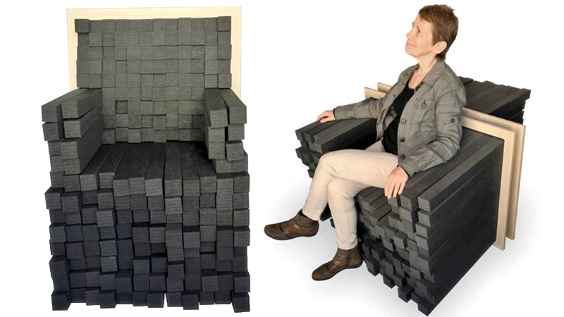 Turn These Giant Bundles Of Foam Into Comfy Custom Seating