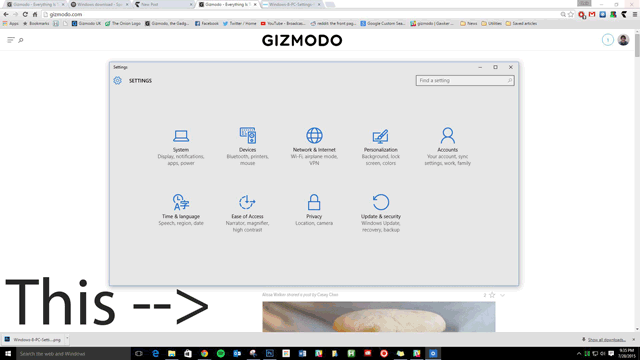 Windows 10: The Gizmodo Review