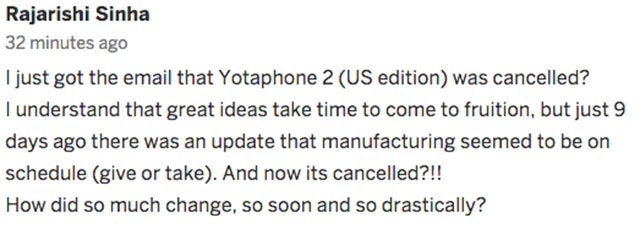 The Hotly-Anticipated US Version Of The Yotaphone 2 Is Cancelled