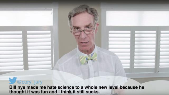 Bill Nye Reads The Meanest Of Tweets