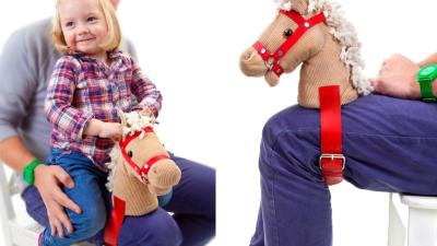 Strap This Pony Head To Your Leg For More Authentic Horsey Rides