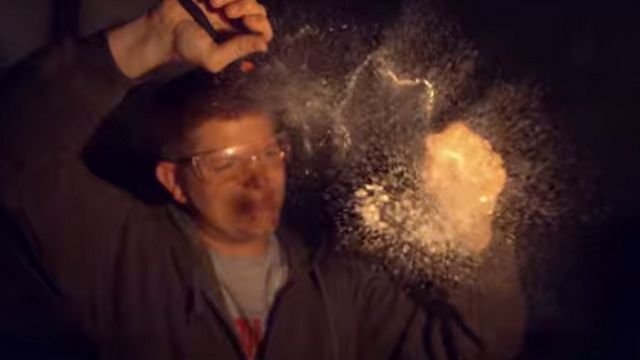 Watch Glass Explode At 130,000 Frames Per Second