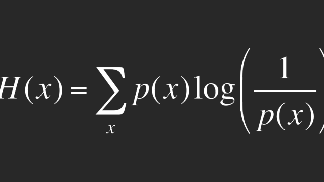 If It Weren’t For This Equation, You Wouldn’t Be Here
