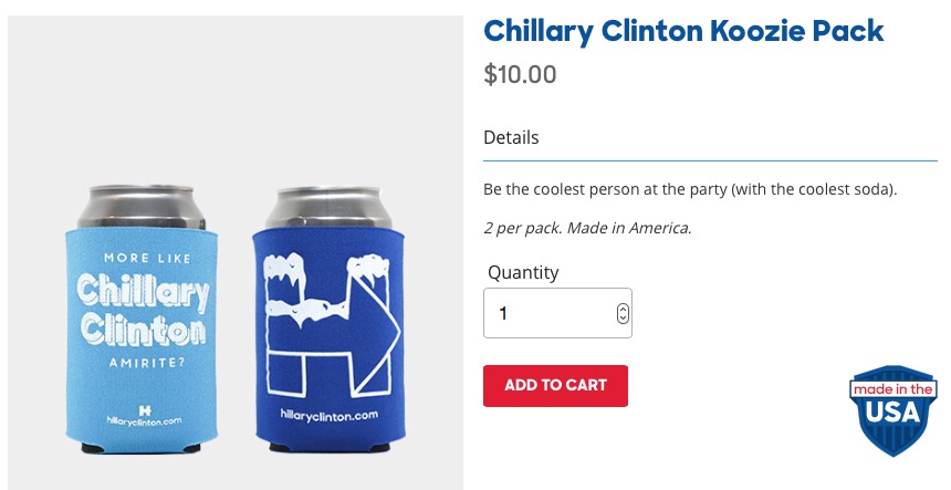 The Best Worst US Presidential Campaign Merchandise