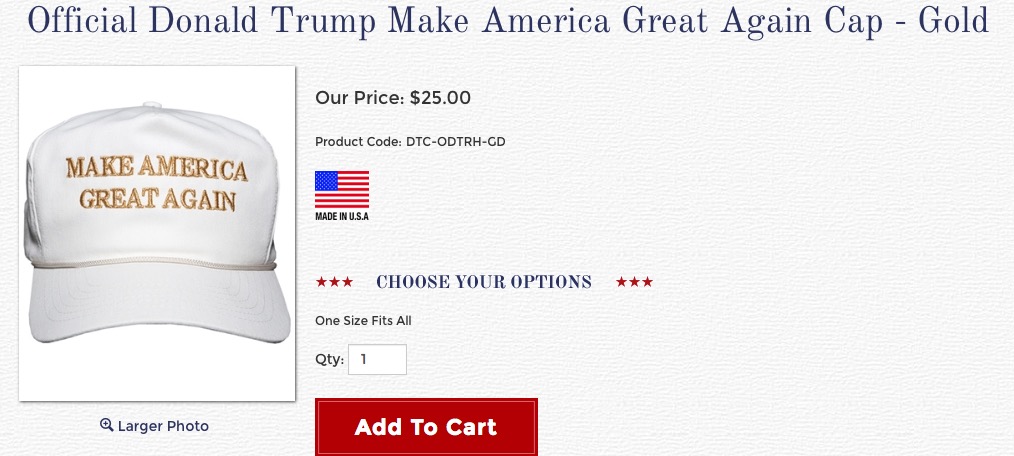 The Best Worst US Presidential Campaign Merchandise