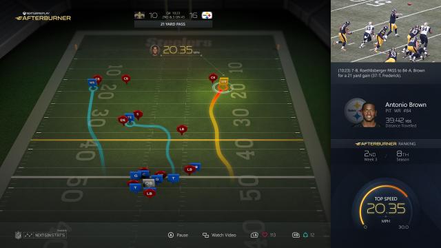 NFL Replays Are Going To Be Packed With Juicy Player Data This Year
