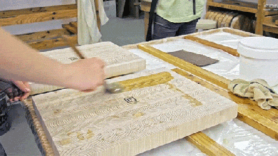 The Lovely Process Of Making The Most Intricate Wooden Cutting Boards