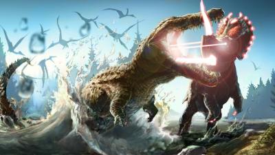Laser Dinosaurs Prove That Nothing On The Internet Goes Extinct 