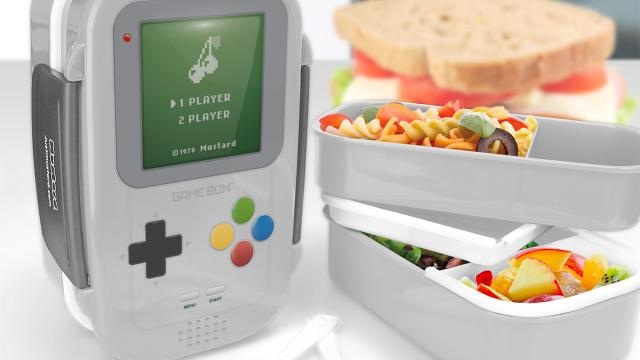 Keep Your Lunch Time Power-Ups In This Game Boy Bento Box
