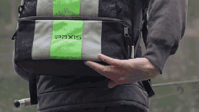 You Don’t Have To Take This Backpack Off To Get At Your Stuff