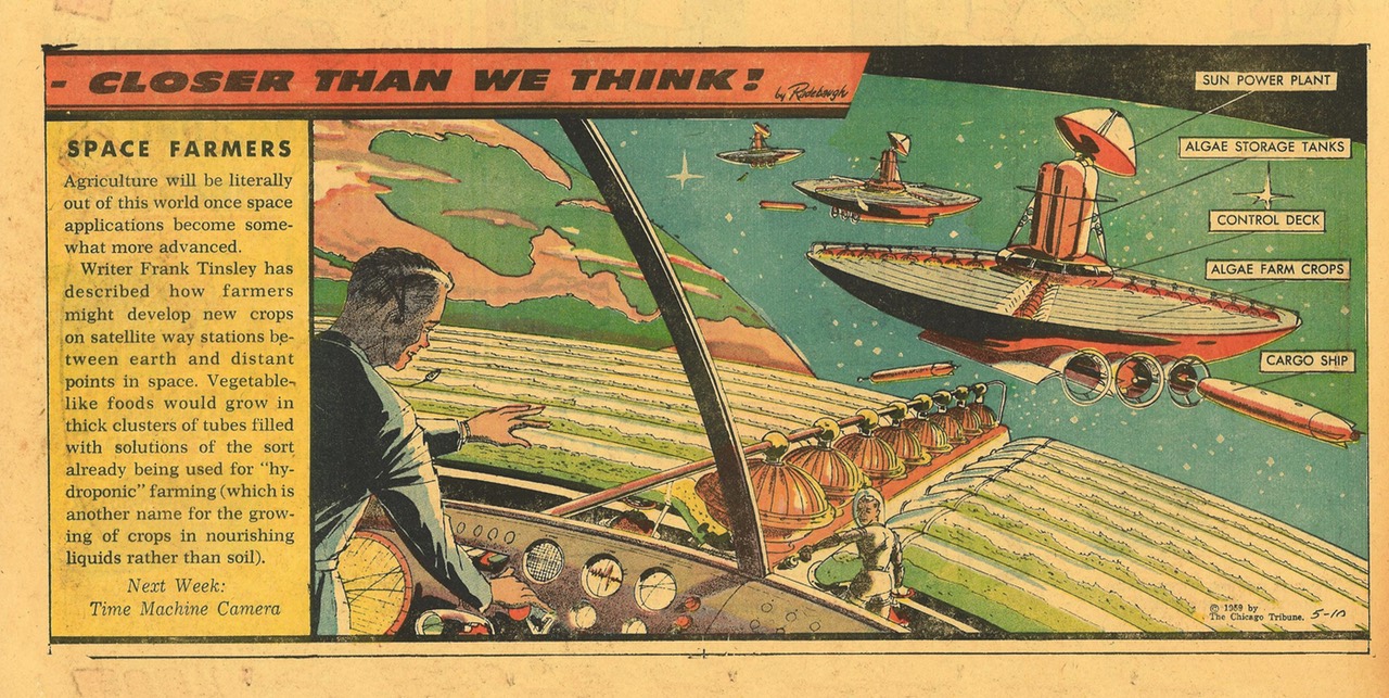 These Space Farmers Of 1959 Were Way Ahead Of Their Time