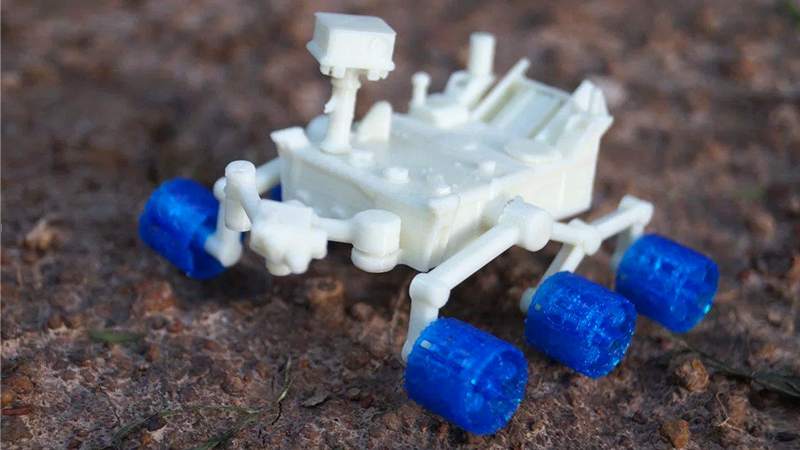 NASA Released A Free 3D-Printable Model Of The Curiosity Rover