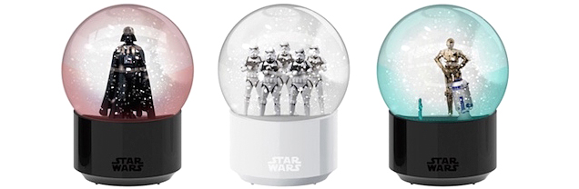 The Blizzard Inside These Bluetooth Star Wars Snow Globes Reacts To Your Music
