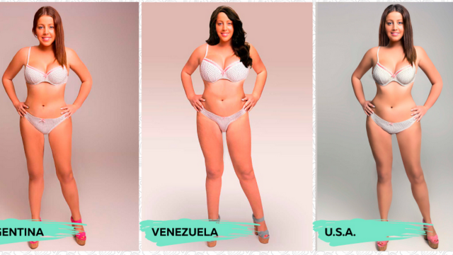 Photoshop Reveals How Different Countries See Body Image