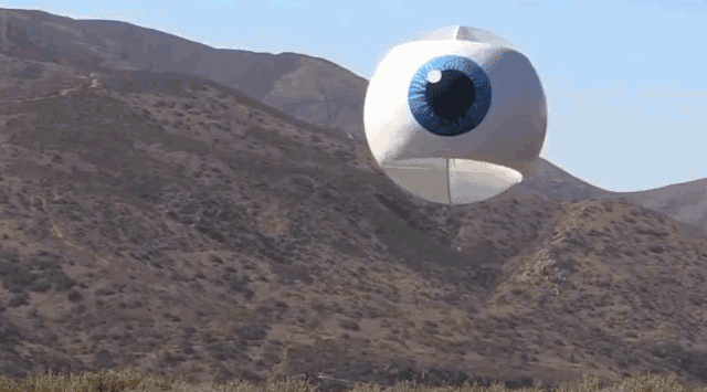 A Giant Flying Eye Will Only Reinforce Fears About Spying Drones