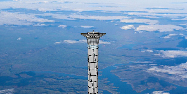 The Unlikely Quest To Build A Tower Tall Enough To Take Astronauts To Space