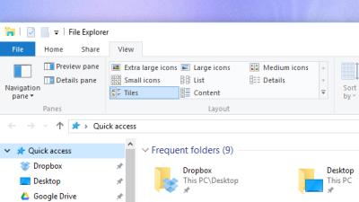 How To Customise The File Explorer Interface In Windows 10