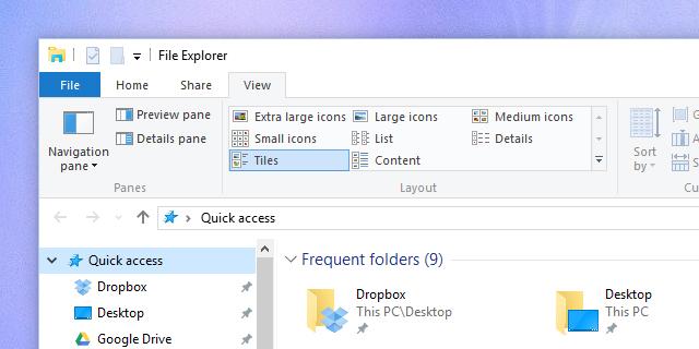 How To Customise The File Explorer Interface In Windows 10