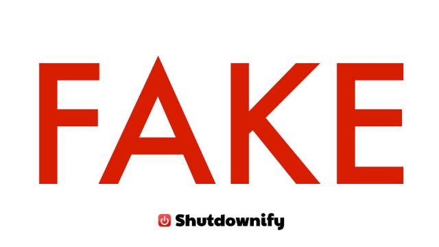 Shutdownify Is Fake 
