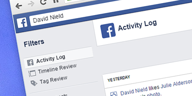 Fix All Your Facebook Mistakes With The Activity Log