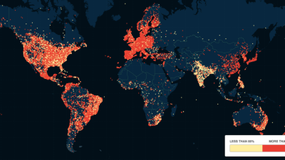 Map Shows The Gender Breakdown Of Ashley Madison Users Across The World