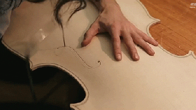 Seeing A Cello Get Carved From Wood And Made By Hand Is So Soothing