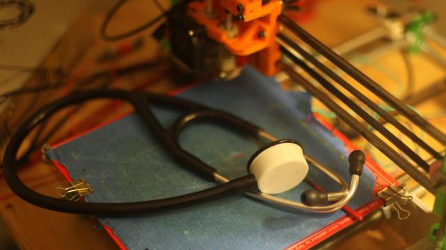 Doctors Print A Medical-Grade Stethoscope For Less Than Five Bucks