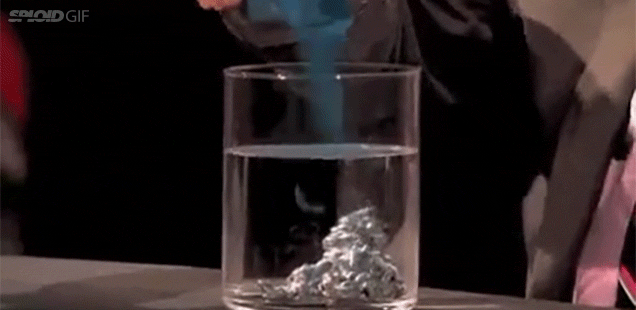 Hydrophobic Sand Turns To Goo In Water And Magically Back To Sand When Dry