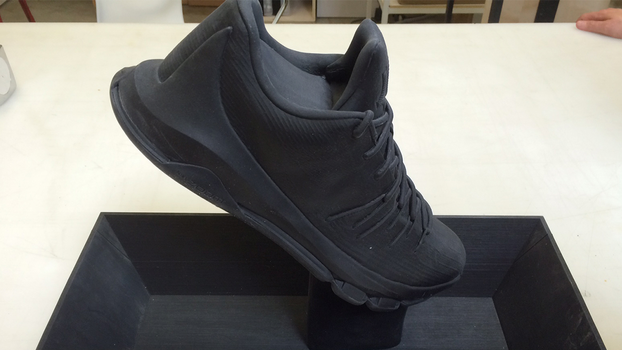 An Amazing Ferrofluid Display Brings Nike’s New Sneakers To Life