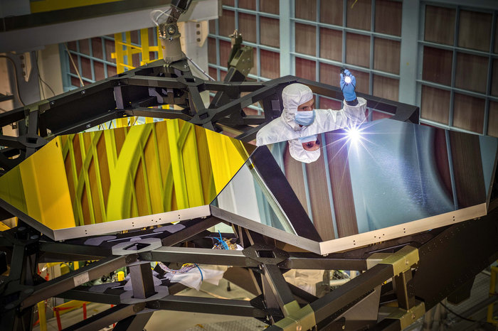The James Webb Space Telescope Looks Like Gold-Plated Space Origami