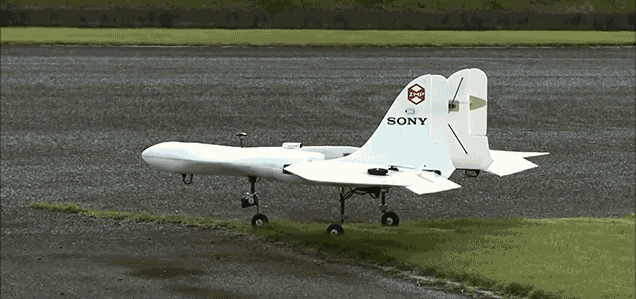 Watch Sony’s Drone Prototype Take Flight 