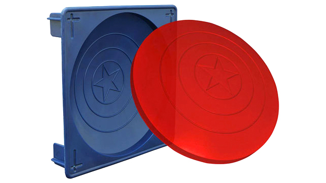 Use This Jelly Mould To Make A Completely Ineffective Captain America Shield